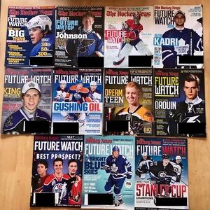 Lot 11 Hockey News Future Watch 
2006 - 2008 & 2010 - 2017